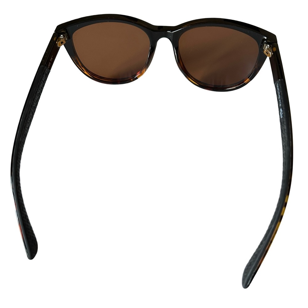 Foster Grant Polarized Sunglasses Women Brown Tortoise Oversized UV Protection - Picture 5 of 9